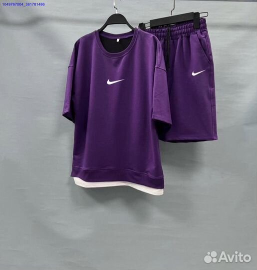 Спортивный костюм шорты и футболка Nike (Арт.50450