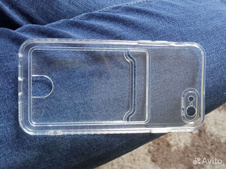 Чехол на iPhone 6, 6C/S прозрачный