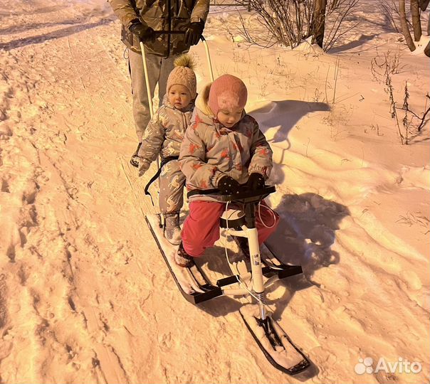Снегокат для двоих