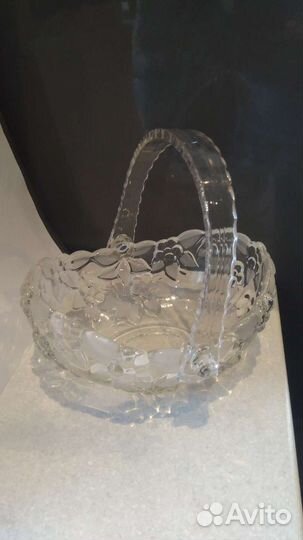 Ваза хрустальная Bohemia