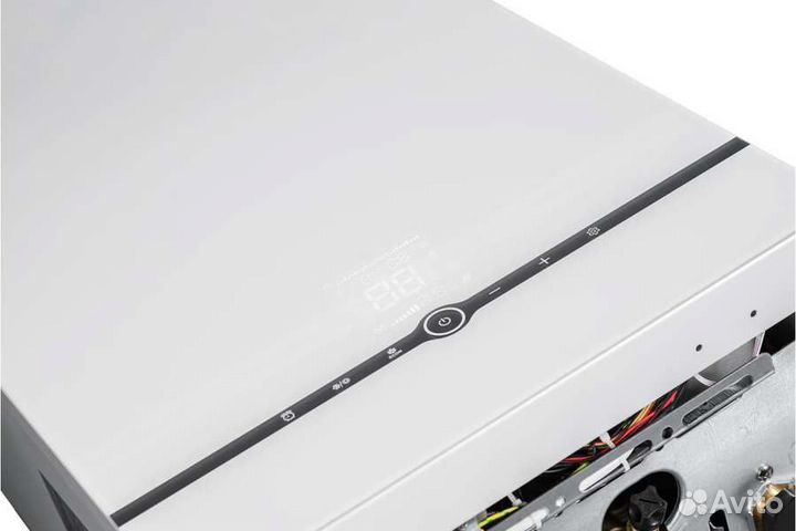 Настенный газовый котел Mizudo M24Т OpenTherm белая панель управления