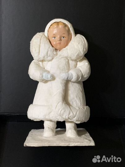 Снегурочка Детский мир 1959 елочная игрушка СССР