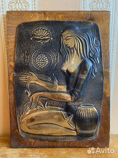 Чеканка панно настенное