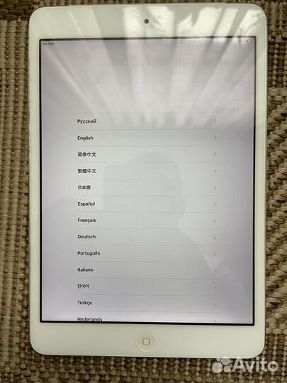 iPad mini 2 wi-fi Cellular 16 GB Silver