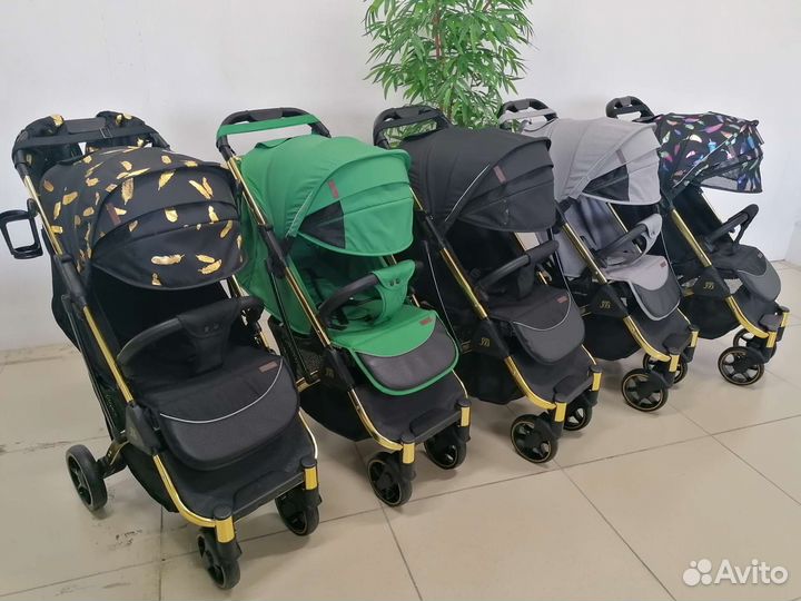Новая коляска Babalo Future 2022 (рама/золото)