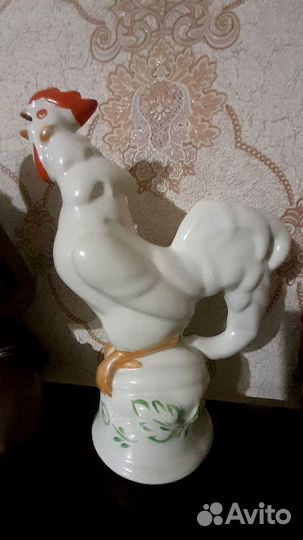 Петушок фарфор СССР