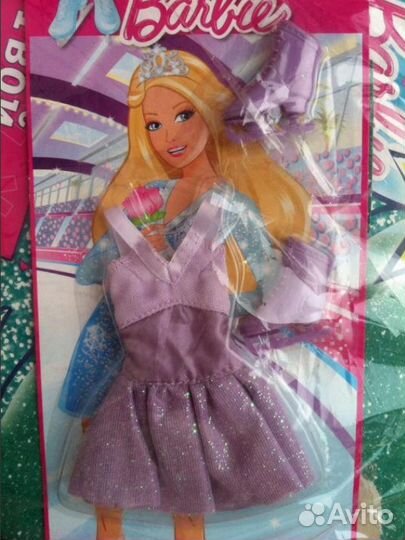 Куклы новые Барби, костюм фигуристки