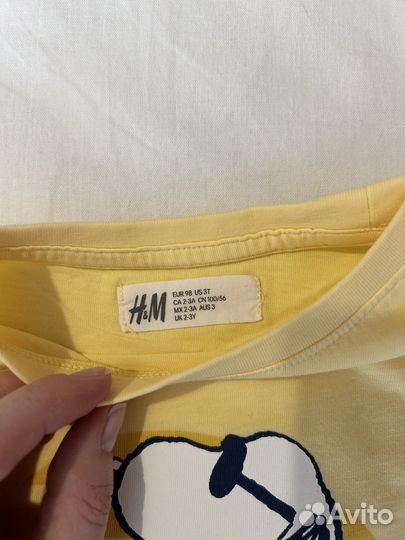 Шорты и футболка H&M, 98