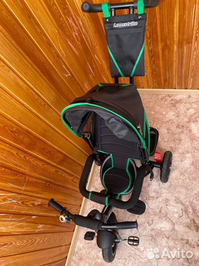Прогулочная коляска велосипед