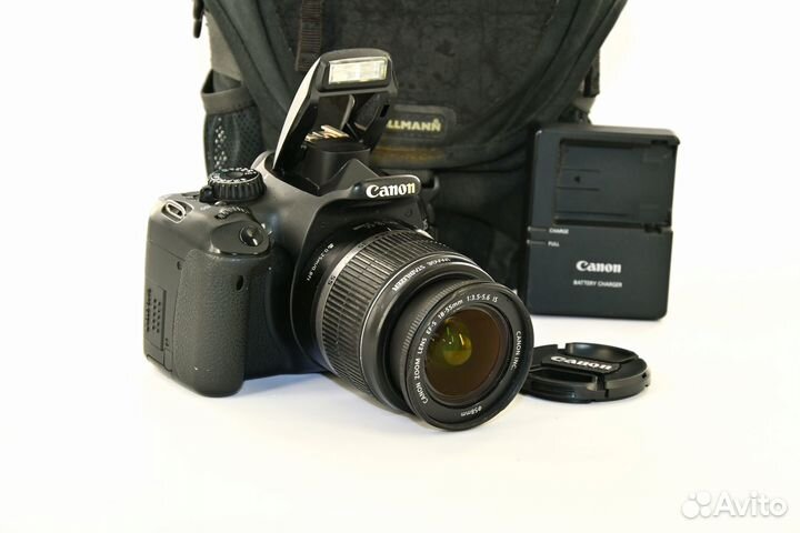 Canon EOS 550D/T2i 18.0MP зеркалка Kit 18-55