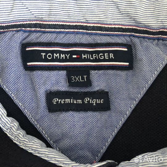 Мужское поло tommy hilfiger 3 XLT оригинал