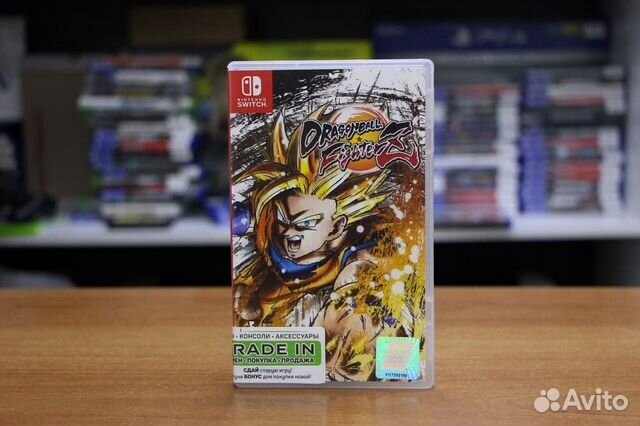 Dragon Ball: Fighterz (switch, рус, бу)