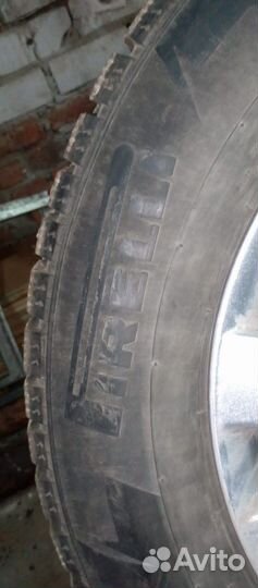 Колеса r16 в сборе зима-шипы