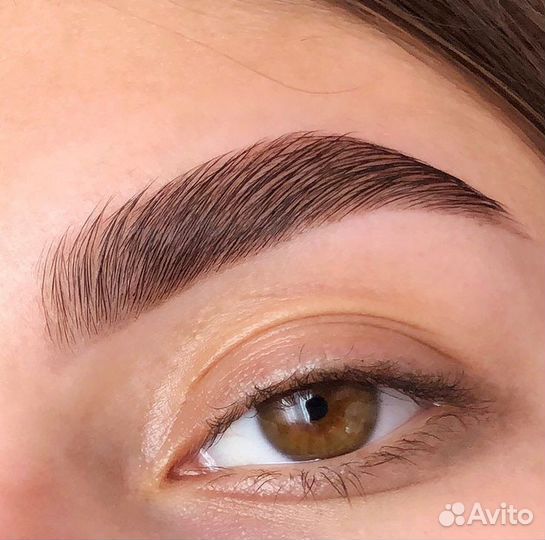 Окрашивание бровей