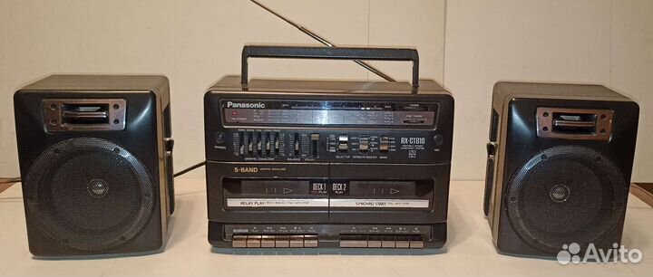 Panasonic National RX-CT810, Japan, работает всё