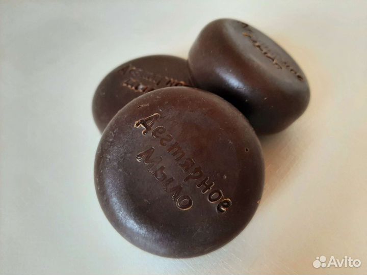 Дегтярное натуральное мыло ручной работы