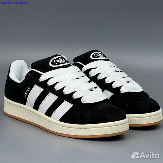 Кроссовки Adidas Campus Black (Арт.38519)