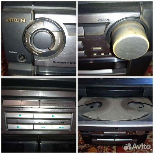 Музыкальный центр Aiwa Z-R220 без колонок