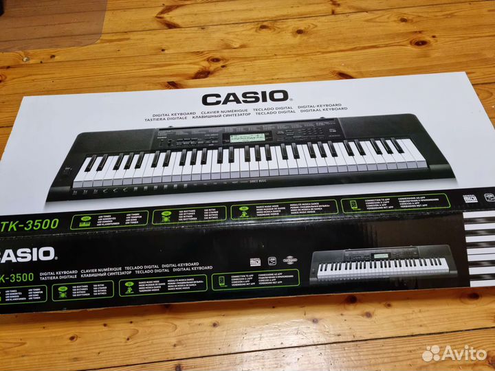 Синтезатор casio ctk 3500