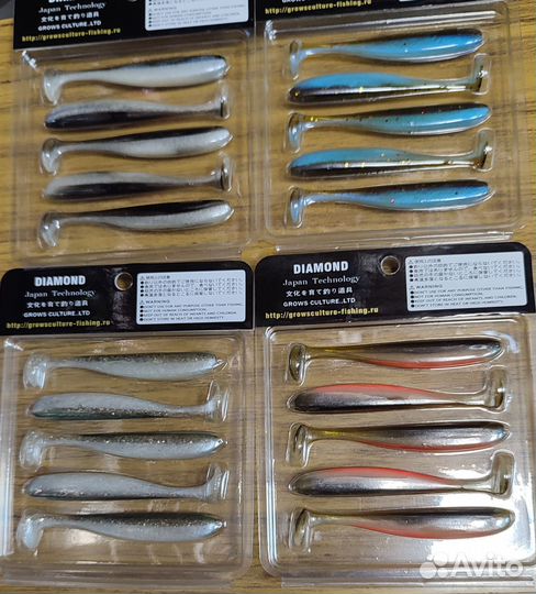 Силиконовые приманки Easy Shiner Pro