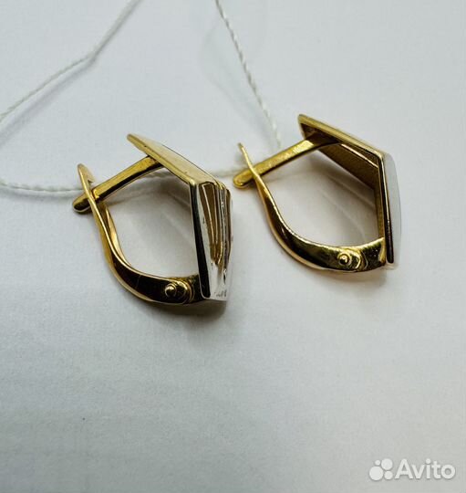 Серьги Золото