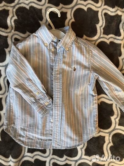 Ralph lauren рубашка для мальчика 98