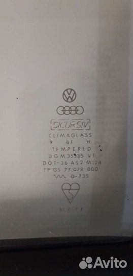 Стекло на Volkswagen
