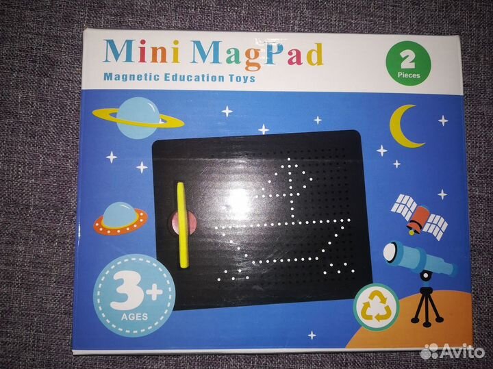 Детский магнитный планшет Mini Magpad