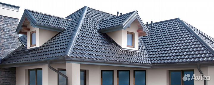 Трамонтана шифер Металлочерепица кровля