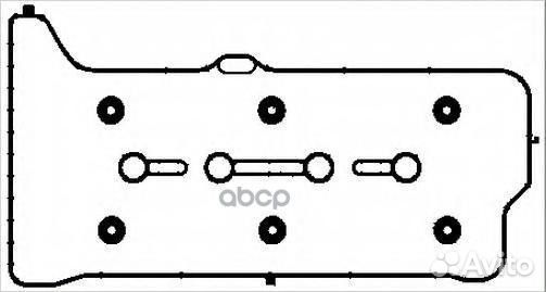 Комплект прокладок клапанной крышки honda accor