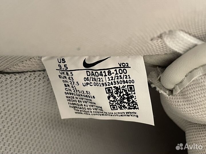 Кроссовки nike air force 1 boot (43размер)