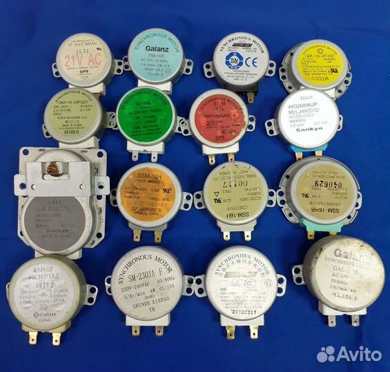 Двигатель (мотор) привода тарелки свч