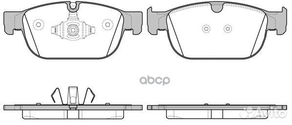 1696 00 колодки дисковые п. Volvo XC90 14 169600