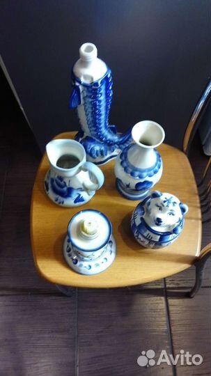 Посуда гжель