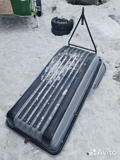 Сани для снегохода бьюско класика 180 с отбойником