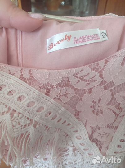 Платье для девочки 122-128