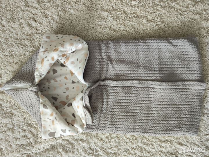 Конверт одеяло на выписку лето