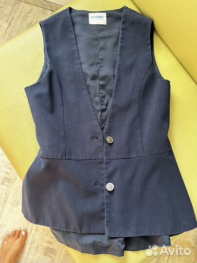 Жилетка для девочки школьная 158