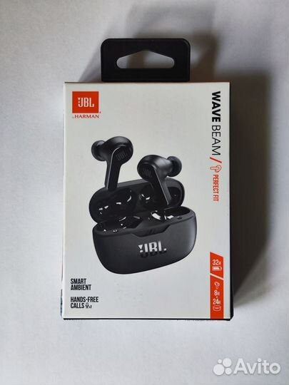 Новые беспроводные наушники JBL Wawe Beam