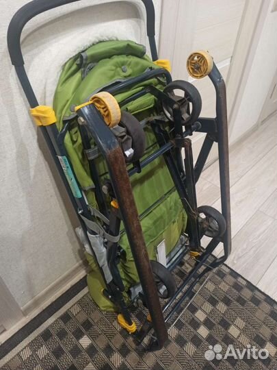 Детские санки коляска ника