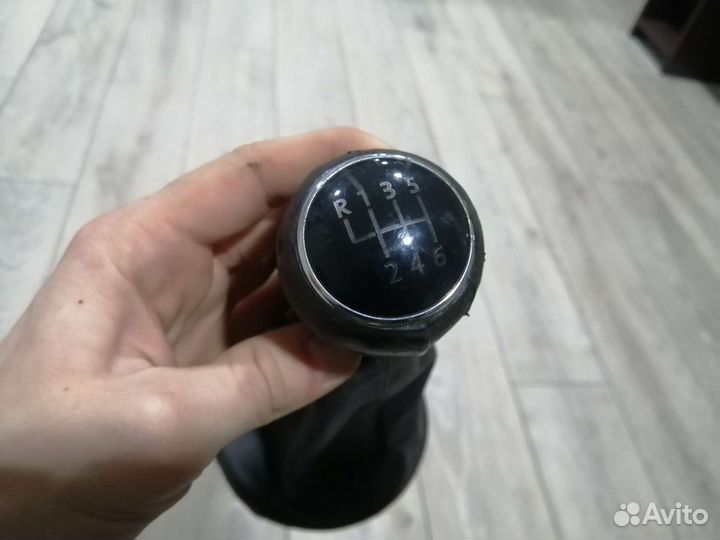 Ручка кпп 6 ступка кожа Ауди, Вольксваген