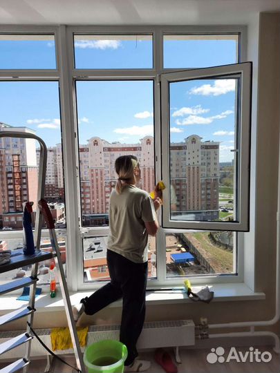 Уборка квартир, домов, коттеджей,мытье окон