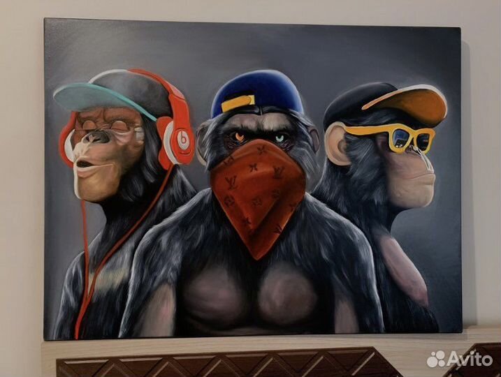 Картина маслом на холсте