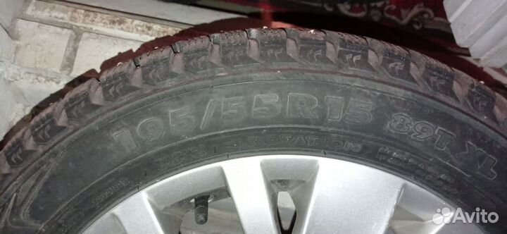 Колёса в сборе r15 VW polo sedan