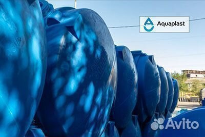 Емкость пластиковая 3 м3 для сыпучих продуктов (го