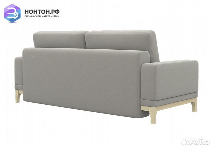 Диван еврокнижка Версаче серый