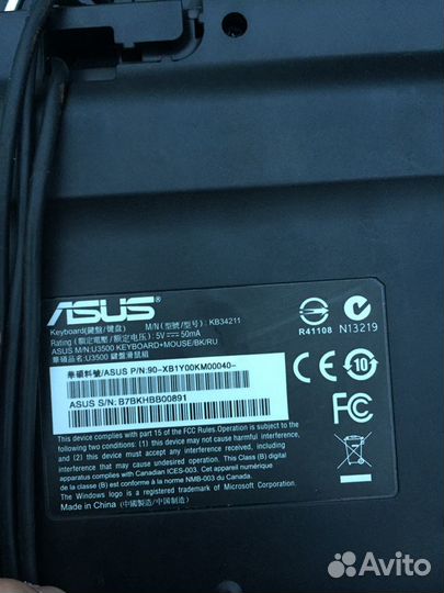 Клавиатура asus