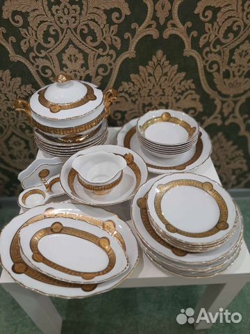 Сервиз столовый Чехословакия Versace медуза