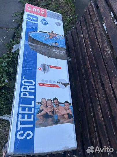 Каркасный бассейн новый