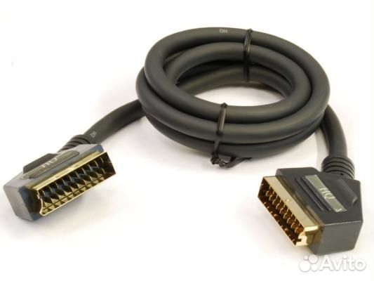 Кабель scart - scart 0,75м Premier